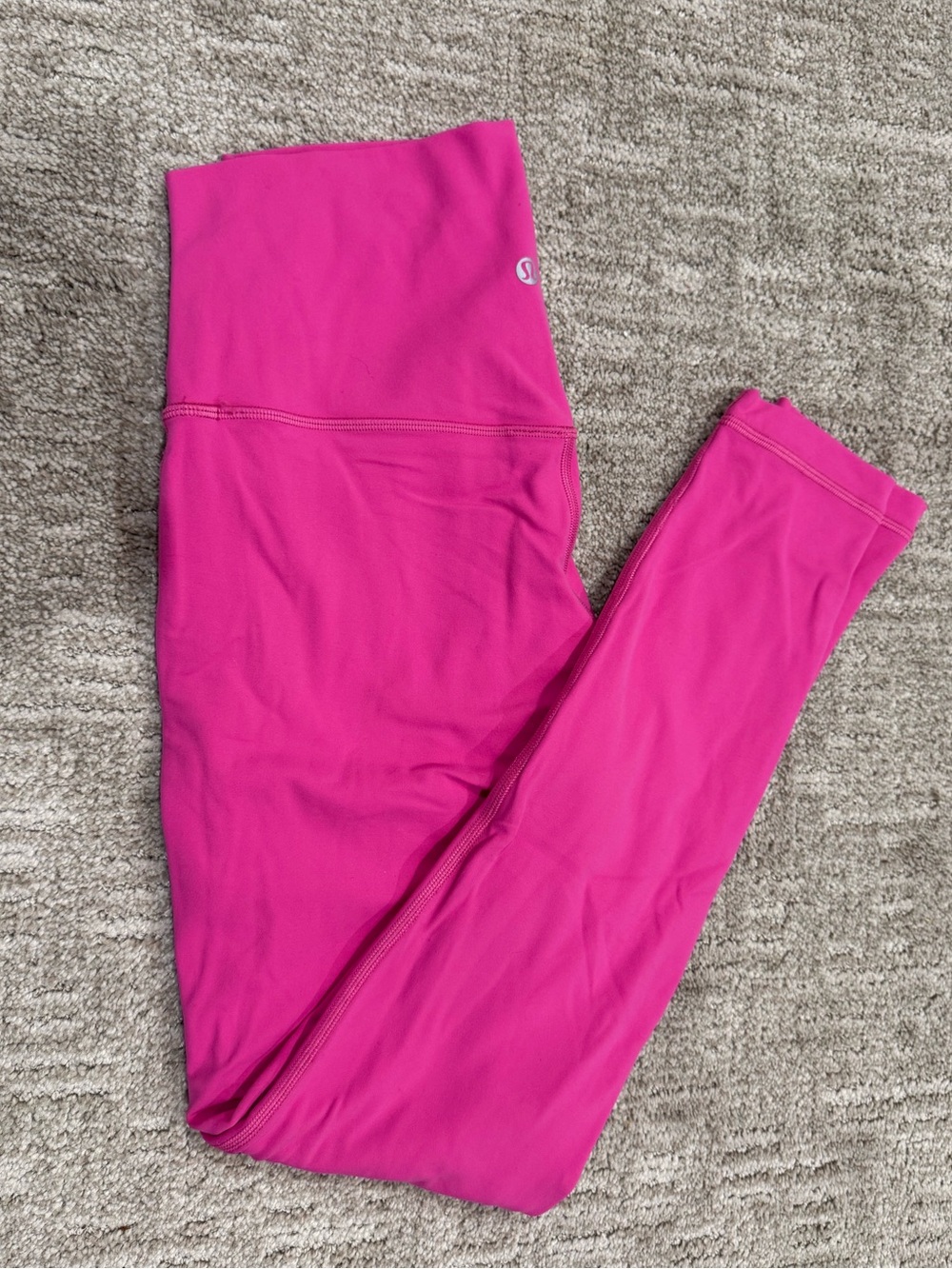 lululemon athletica align Bright Fuchsia Leggings size 10